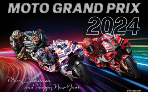 Nástěnný kalendář Moto Grand Prix 2024